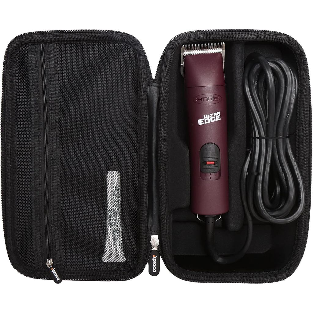 เคส Aproca เข้ากันได้กับ Andis 24675 UltraEdge 2-Speed Detachable Blade Dog/Pet Clipper, กระเป๋าเก็บ