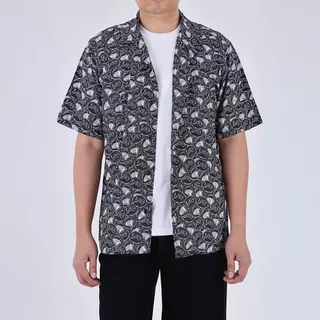 LEE เสื้อเชิ้ตแขนสั้นผู้ชาย รุ่น LE S326MSHSF07 สีดำ