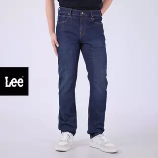 LEE กางเกงยีนส์ผู้ชาย เอวกลาง ทรงตรง รุ่น LE S326MARVF02 สียีนส์กลาง