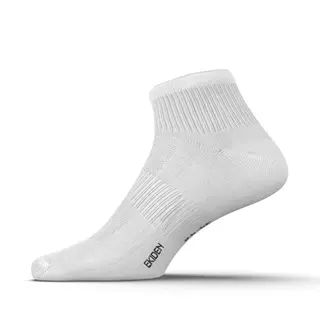 Decathlon Running Socks 3-Pack Run 100 ถุงเท้าวิ่ง รุ่น Run 100 แพ็ค 3 คู่ - White