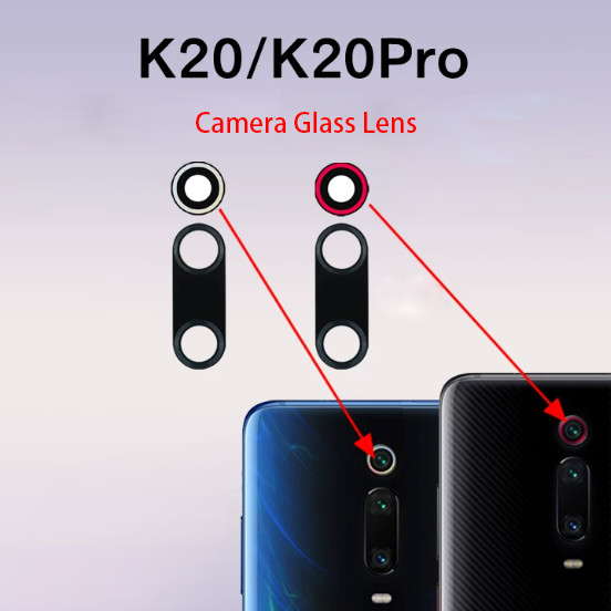 ใหม่กล้องด้านหลังกระจกเลนส์อะไหล่สําหรับ Redmi K20 K20Pro K20 Pro