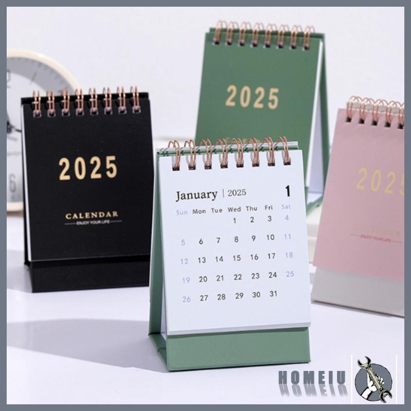 HOMEIU Calendar 2024-2025 ปฏิทิน 18 เดือน จากเดือนกรกฎาคม 2024-December 2025 Twin-Coil Binding ปฏิทิ