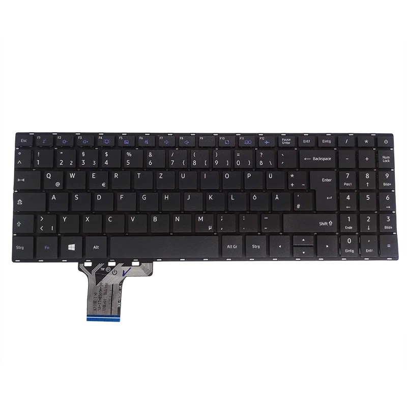 เยอรมัน RU แป้นพิมพ์ฝรั่งเศสสําหรับ Dynabook Satellite Pro C50-H C50-E C50-H-00K C50D-B C50-H-12A C5