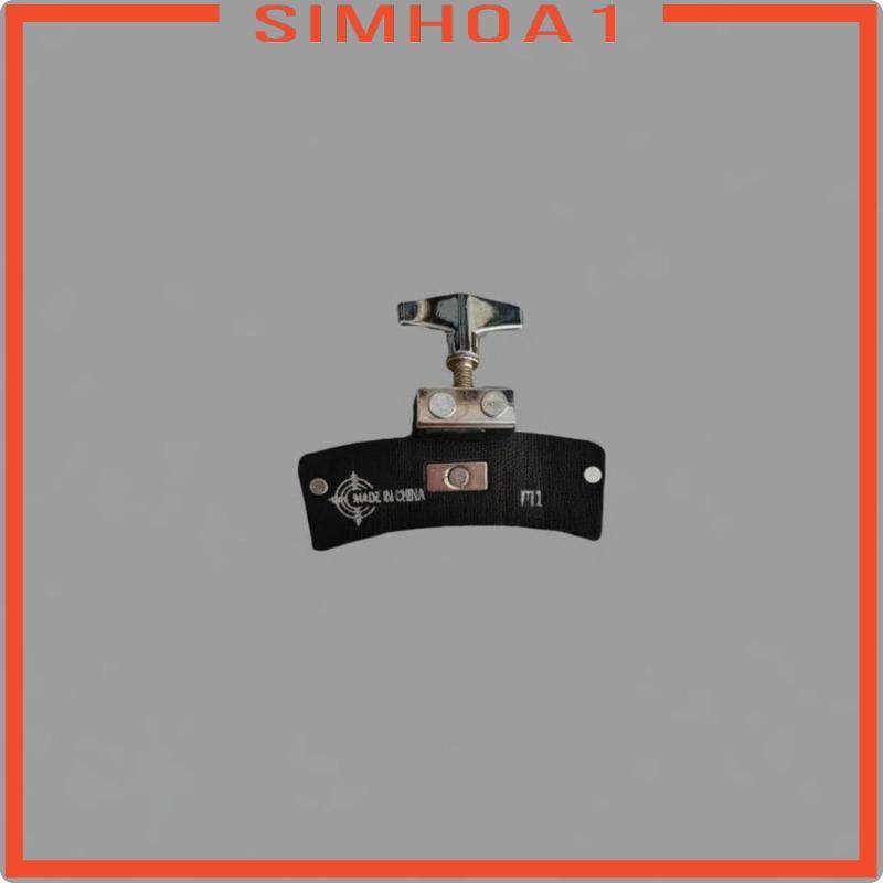 [Simhoa1] กลอง Muting Pad โลหะ Fastener กลองหัว Dampener Brid Mute Pad กลองอุปกรณ์เสริมสําหรับสตูดิโ
