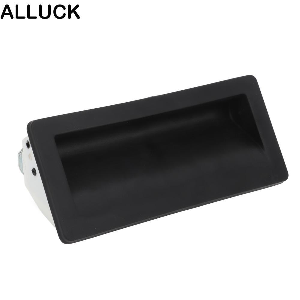 ALLUCK สวิตช์ปล่อยบูต, สวิตช์ปล่อยท้ายรถสีดําพลาสติก, ที่แม่นยําพอดี 5N0827566T ท้ายรถด้านหลังสําหรั