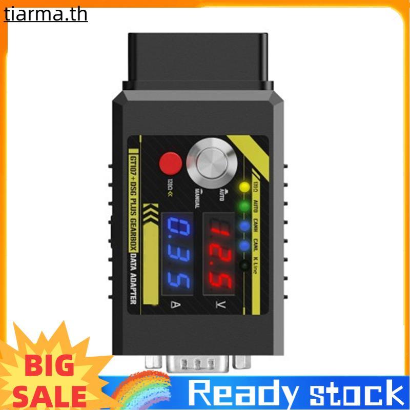 TIARMA GT107+ Plus Data Adapter พร้อมจอแสดงผลแรงดันไฟฟ้าสําหรับ / และ GA ECU TCU สาย ECU GPT