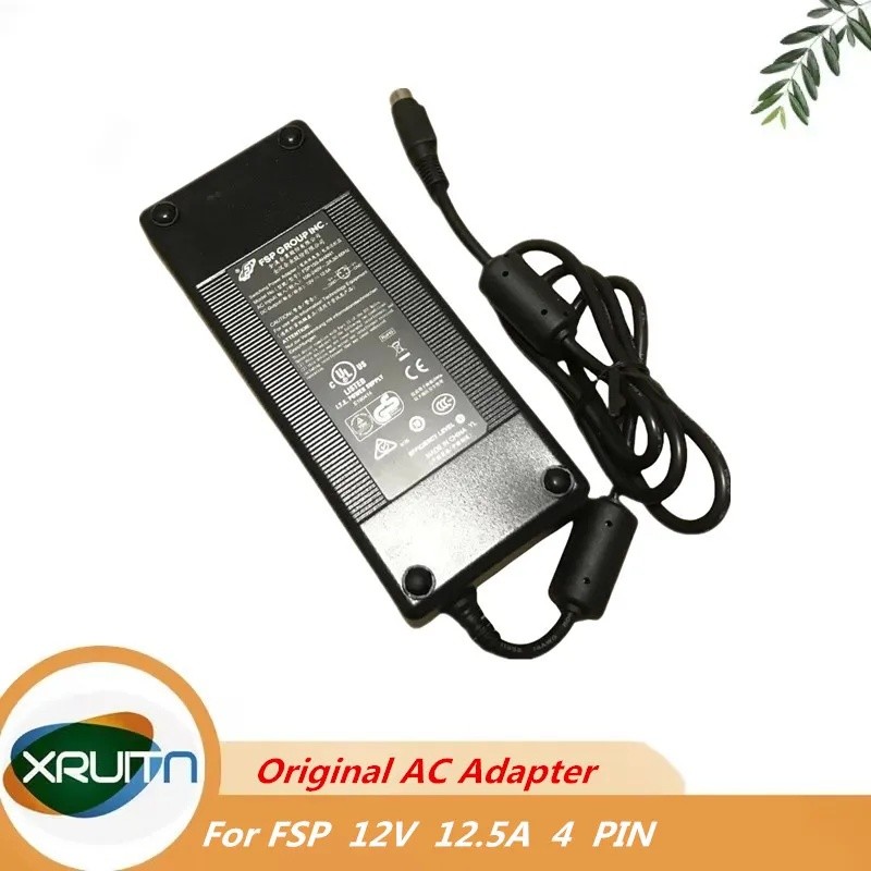 Original 12v 12.5a 150w FSP ac power supply อะแดปเตอร์ชาร์จสําหรับ QNAP TS-412 NAS TS-410 DPS-150NB-