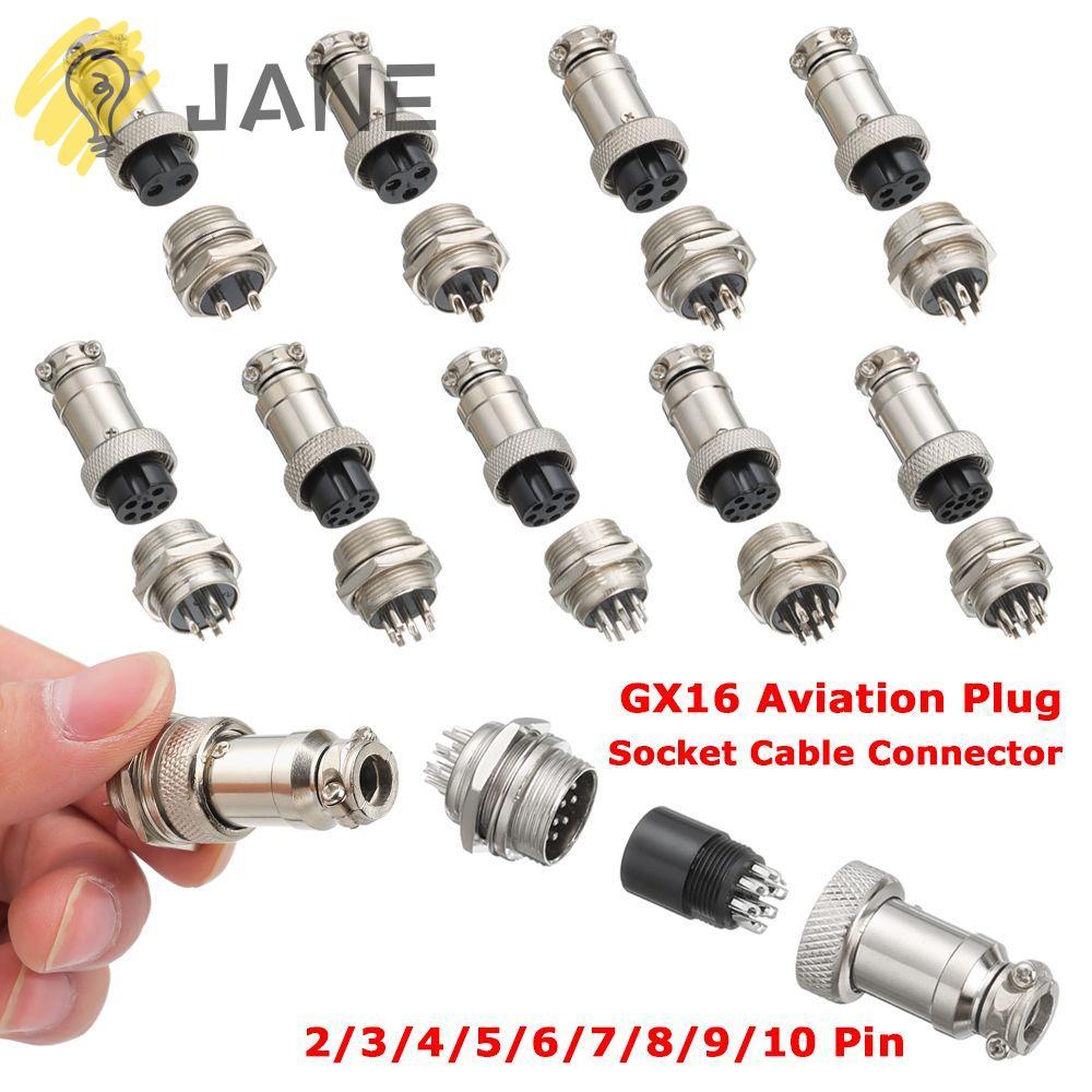 JANE Aviation Plug Adapter Accessories Mount Socket Cable Connector