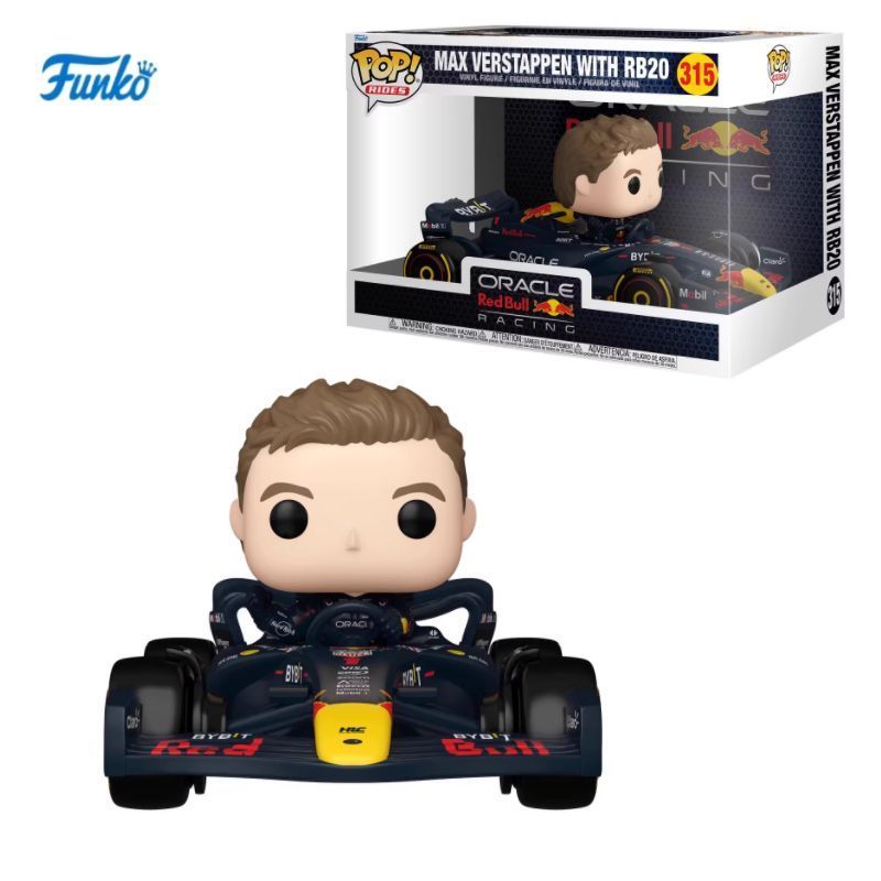 Funko Fenggao POP รถแข่ง F1 Red Bull Fleet Wistapan RB20 รูปตกแต่งตุ๊กตาของขวัญคริสต์มาส