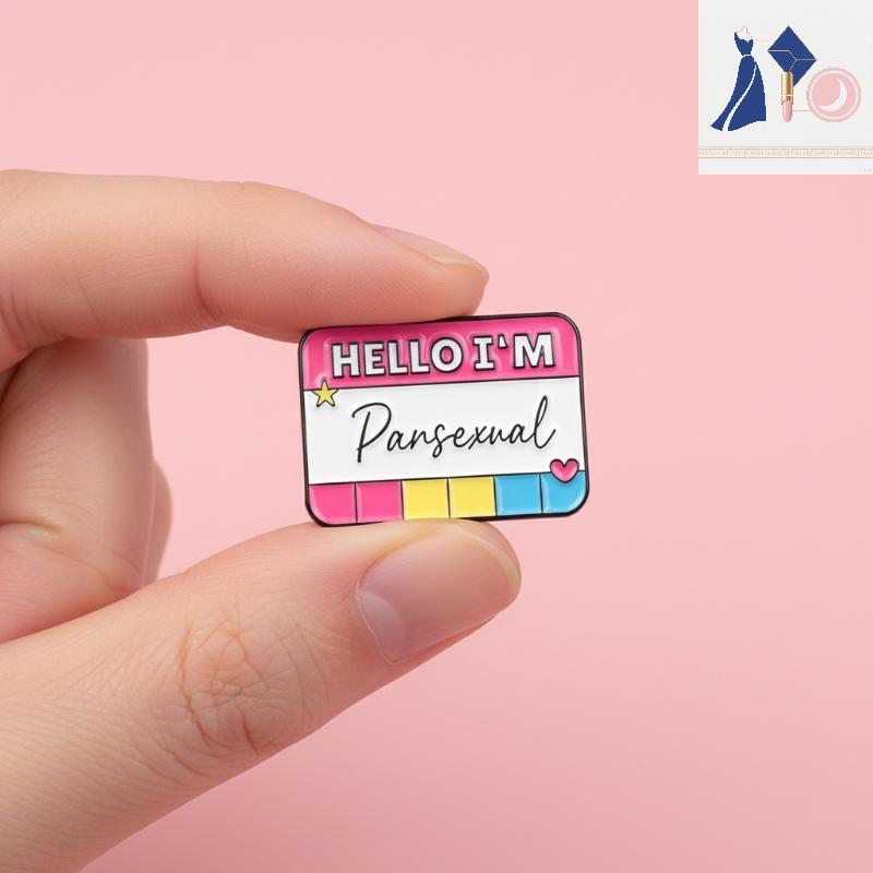 BB อินเทรนด์เคลือบตราปก Asexual Trans เกย์เลสเบี้ยน Pride Pins แฟชั่นเข็มกลัดสําหรับชุดกระเป๋าอุปกรณ
