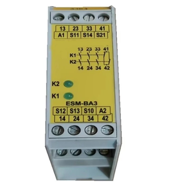MSZQ ส่วนลดคุณภาพสูง ESM-BA301 Anschrner Safety Relay ESM-BA303 ESM-BA201