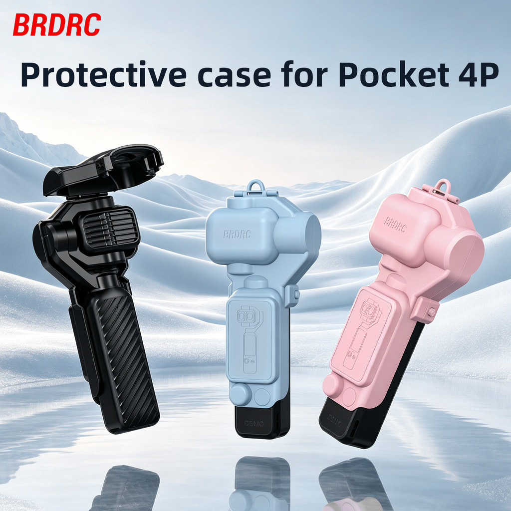 สําหรับ DJI OSMO POCKET 4P เคสป้องกันกล่องเก็บของกันฝุ่นหน้าจอเลนส์อุปกรณ์เสริมฝาครอบป้องกันการตก