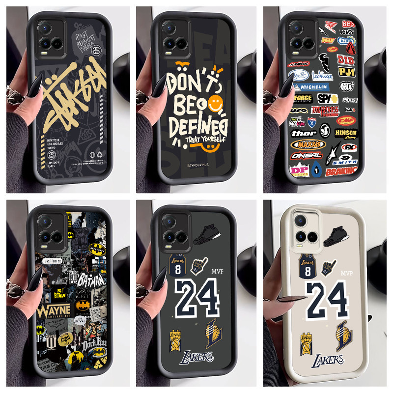 เคส Vivo Y21 เคส Vivo Y33S เคส Vivo Y21T Vivo Y33T Vivo Y21S Vivo T1X Cool Street Boy Matte ซิลิโคน 