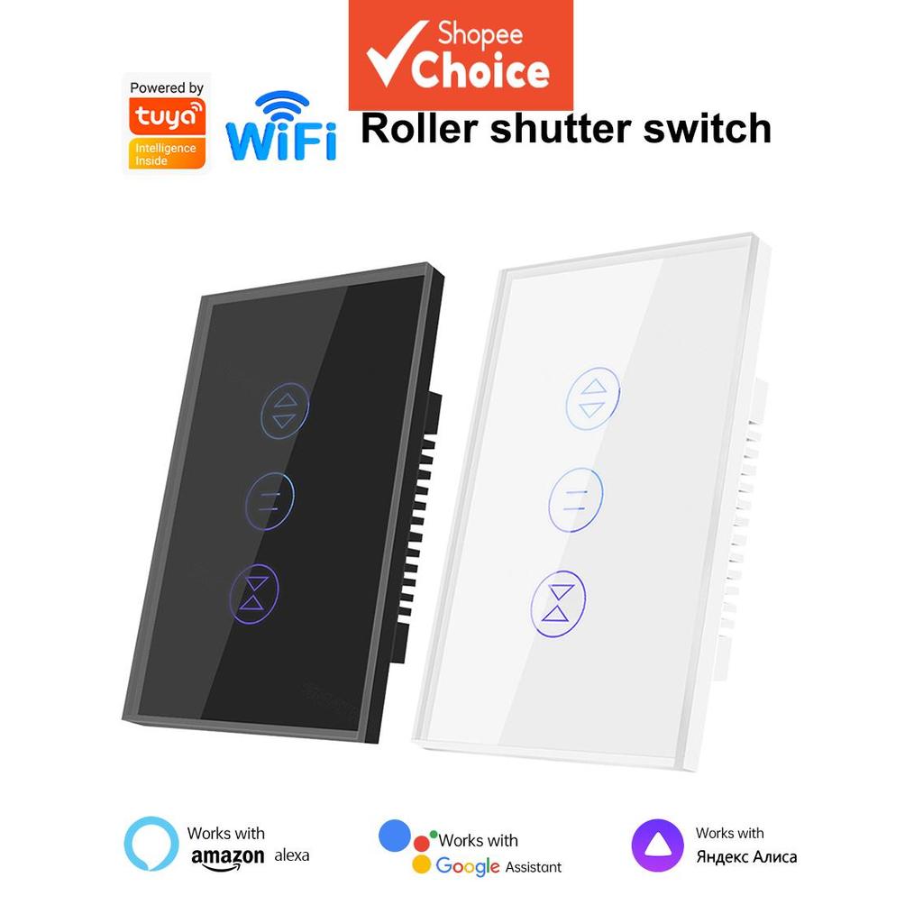 ผ้าม่านอัจฉริยะ TUYU WiFi มอเตอร์สวิตช์ม่านบังแดดแบบม้วนอัตโนมัติ ควบคุมด้วยเสียง รองรับ Google Home Alexa Alice