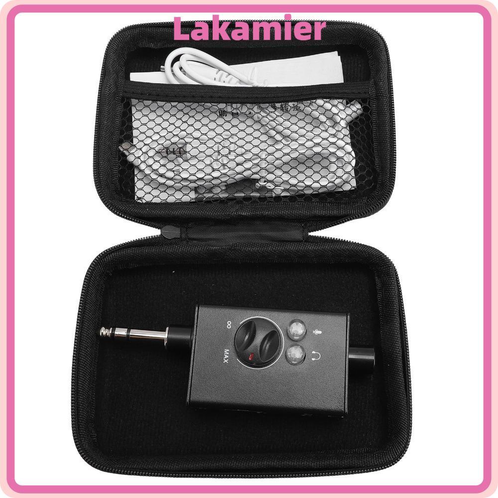 LAKA PC Sound Card Mixer, 6.35 มม. Interface Plug and Play Mobile Phone Sound Converter Adapter Live