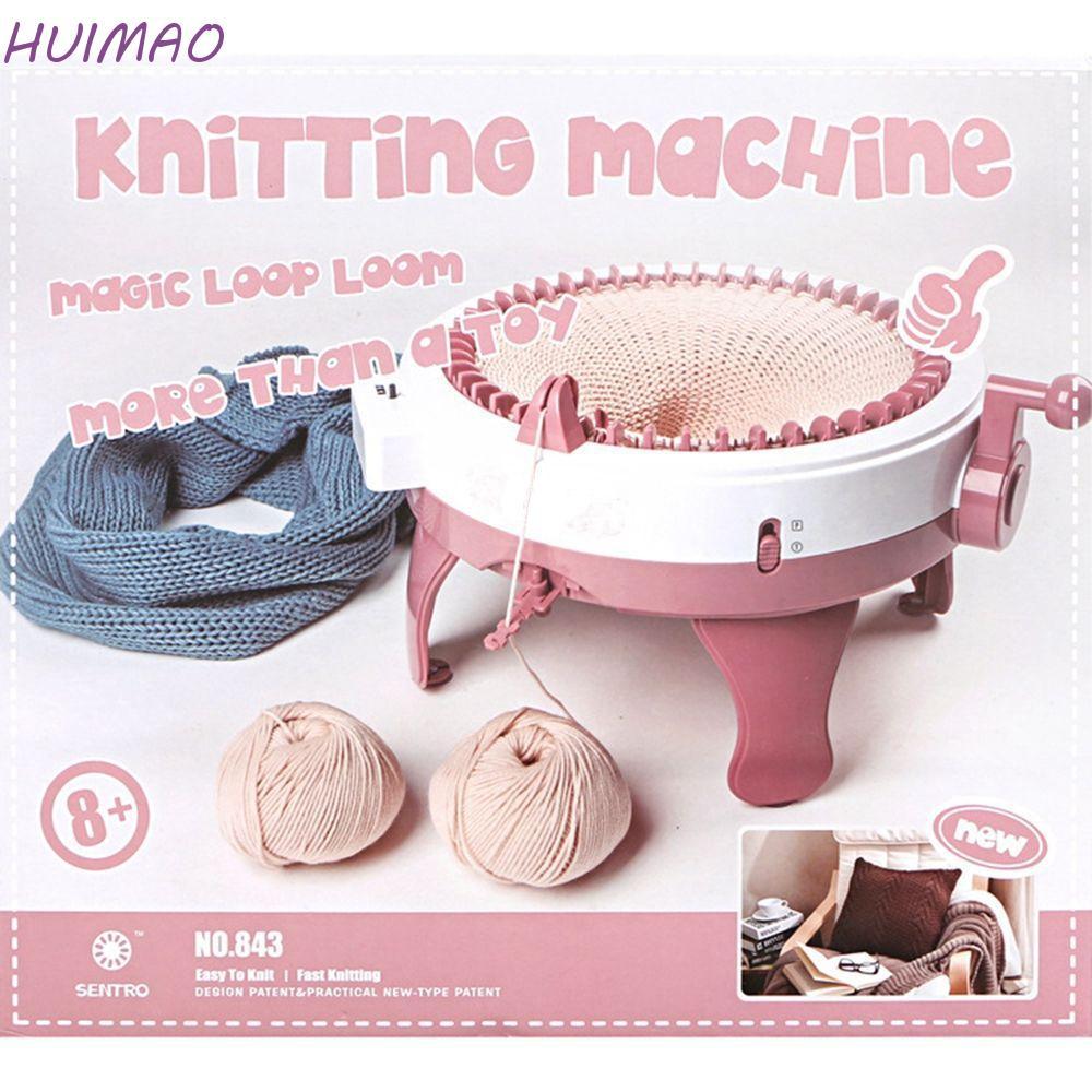 HUIMAO ขนสัตว์ loom DIY เด็ก Knit Loom Hand-Loom ขี้เกียจ artifact เสื้อกันหนาวหมวกเย็บเครื่องมือ