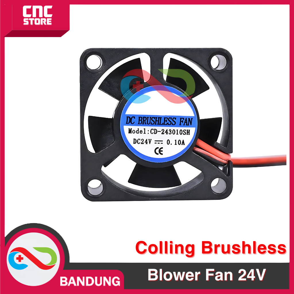 COOLING FAN พัดลมไร้แปรงถ่าน 3010 DC 5V 12V 24V สําหรับ 3D PRINTER 30X30 MM พัดลม 24 V