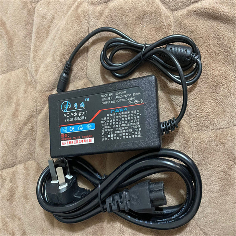 เหมาะสําหรับ SHUSIMAN SHUSIMAN เปียโนไฟฟ้า M500 Power Adapter 15V3A สายชาร์จ Universal