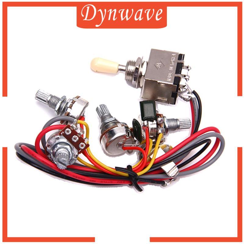 [Dynwave] สายไฟสําหรับกีตาร์ไฟฟ้า LP 3 กล่อง Toggle Pickup Selector 2V/2T/1J