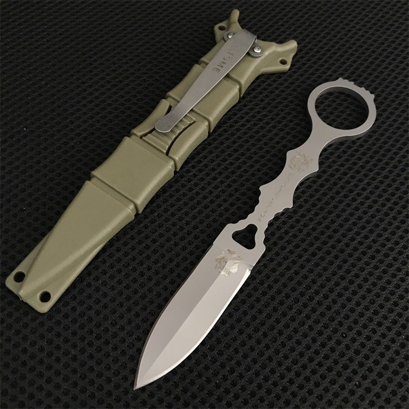 🥰 BM 176 SOCP 440C Steel Semi Serrated Blade Tactical Knife Mini Pocket Survival Tactical Rescue EDC