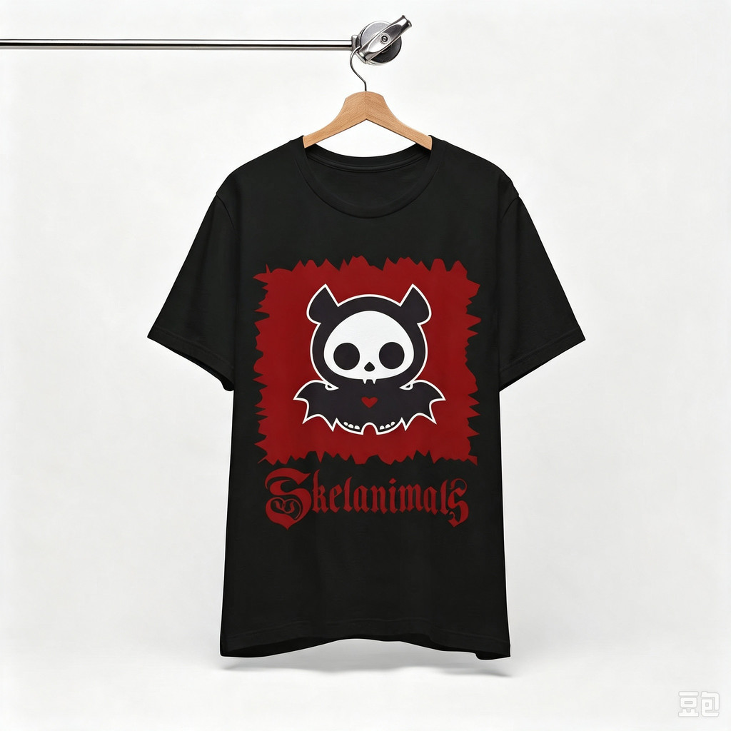 Diego The Bat T Shirt Skelanimals Scene Emo Fashion 2000's Hot Topic Vintage long or short sleeves