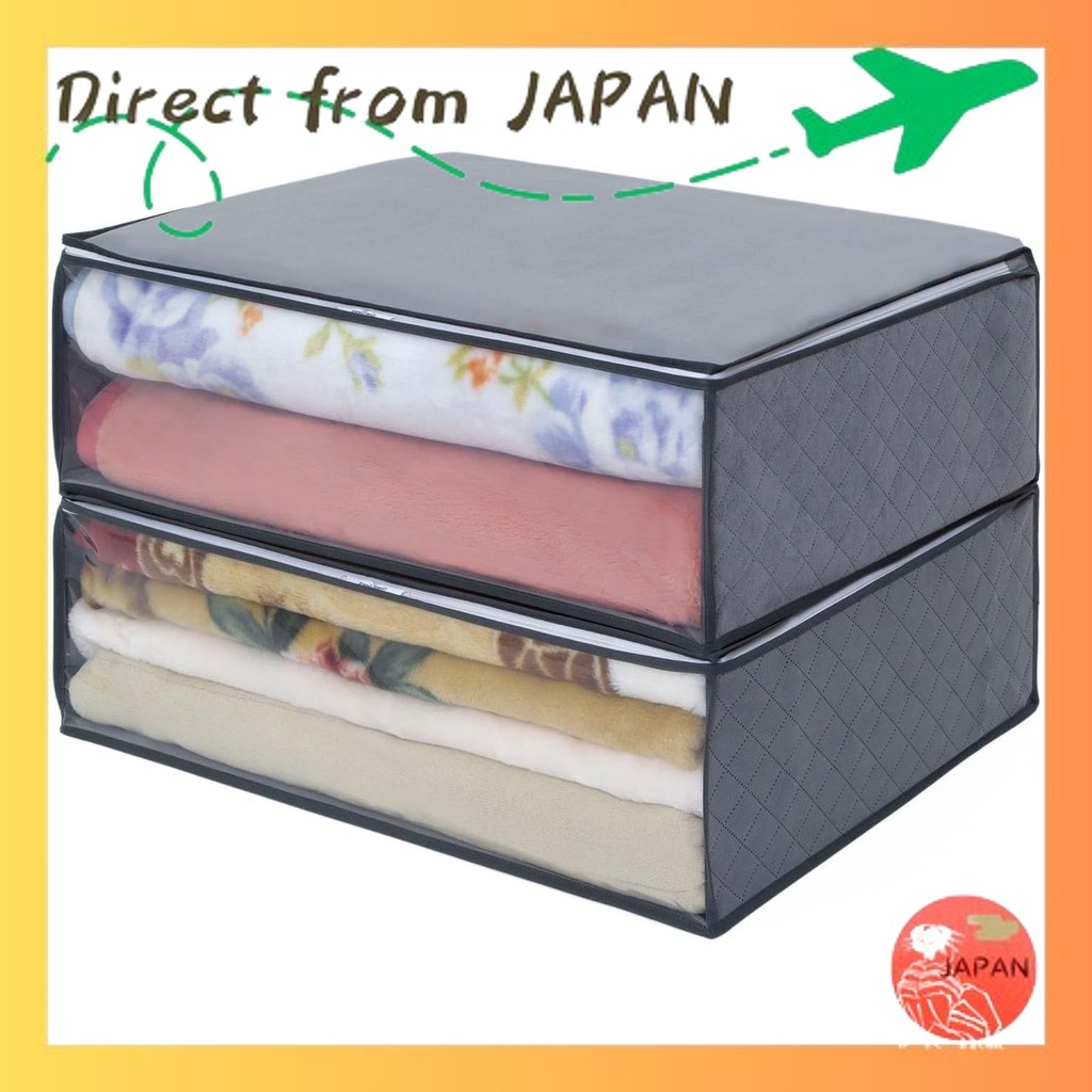 Astro Deodorizing Futon Storage Case, Blanket, For Light Bedding, Set of 2, Double Power of Activate