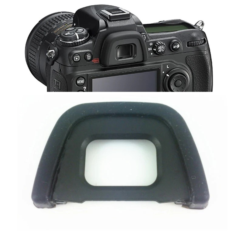*ช่องมองภาพยางช่องมองภาพ DK23 Eyecup Eye Cup เป็น 0.68สําหรับ Nikon DK 23 D7200 D7100 D300 D300s PB4