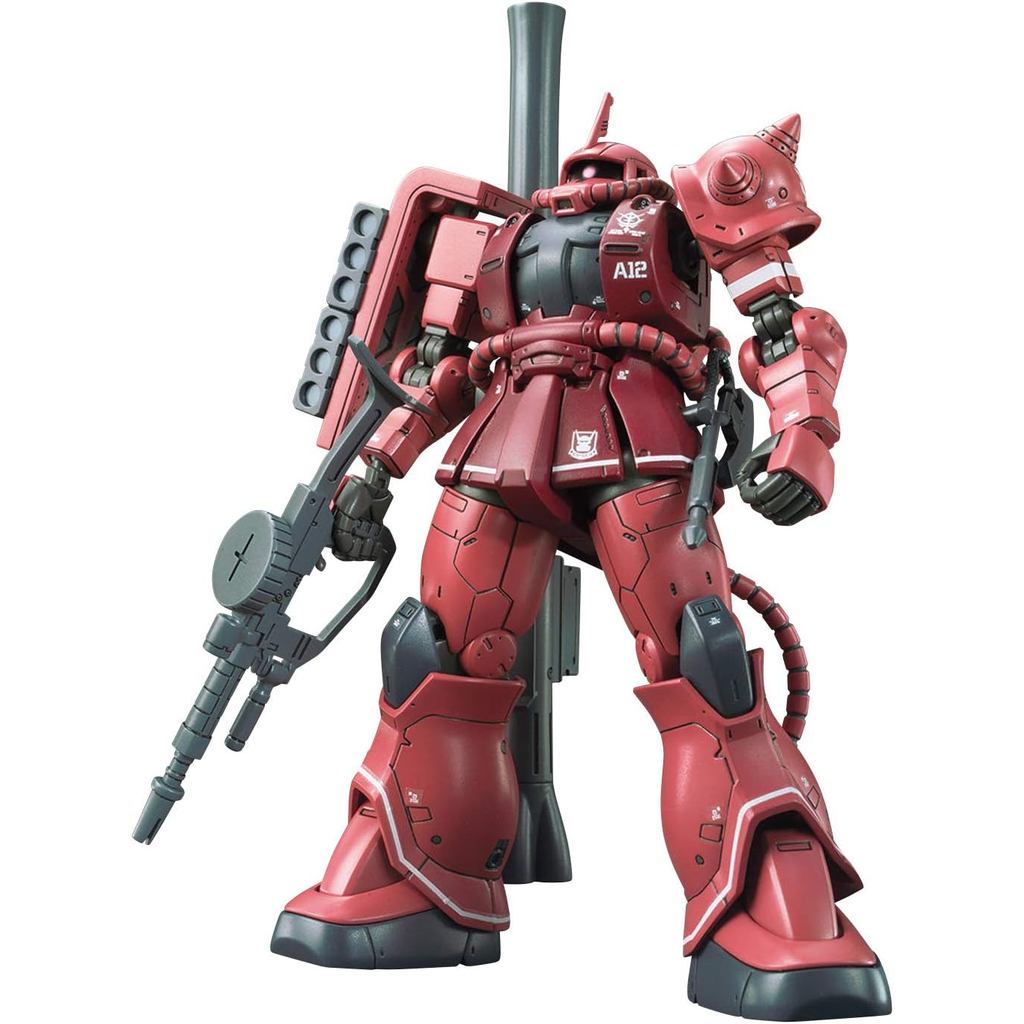 HG Mobile Suit Gundam THE ORIGIN Char's Zaku II Red Comet Ver. 1144 scale color-coded plastic model