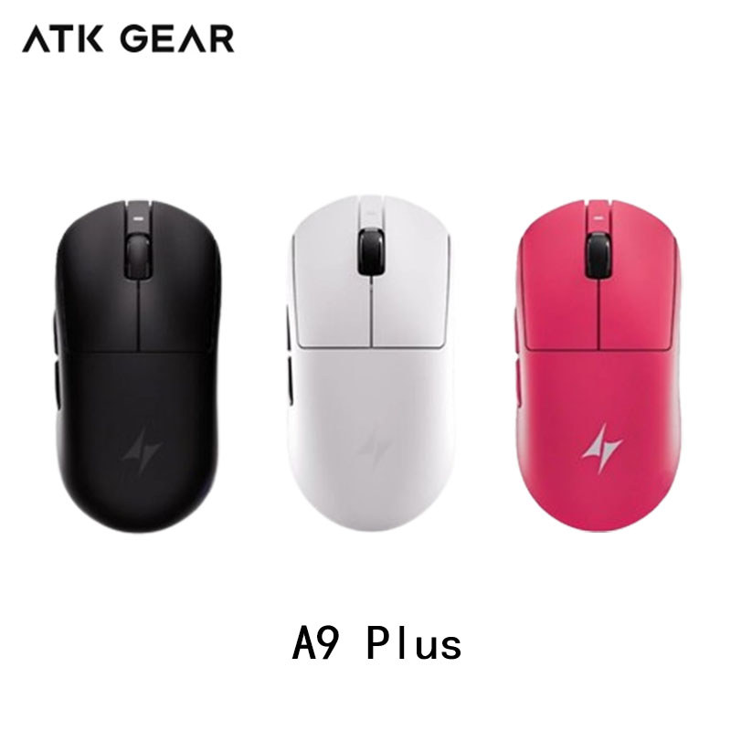 ATK GEAR Dragonfly A9Plus PAW3395 เมาส์สามโหมดไร้สาย
