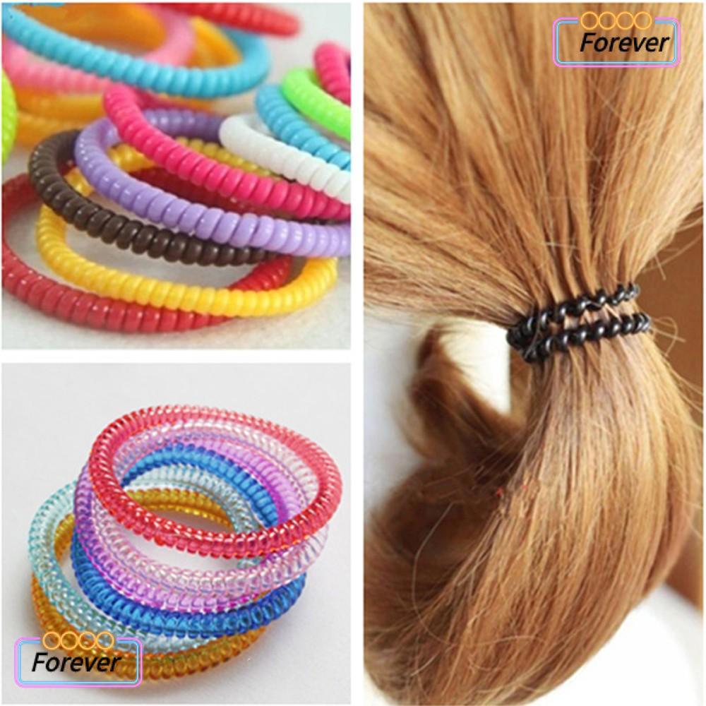 FOREVER 20 ชิ้นเชือกผมอุปกรณ์เสริมยืดหยุ่นสาวยาง