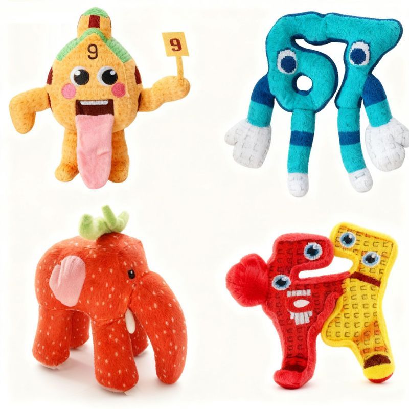สินค้าใหม่ Steal A Brainrot Game Merchandise Doll Cute No. ของเล่นตุ๊กตา 9 บ้าน A082506260