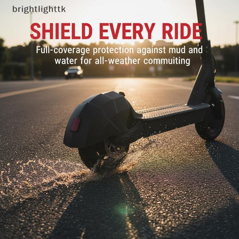 TZ สําหรับ Kukirin G2 G3 G4 สกู๊ตเตอร์ด้านหลัง Reflector ด้านหลัง Mudguard ล้อป้องกัน Kukirin G2/G3/