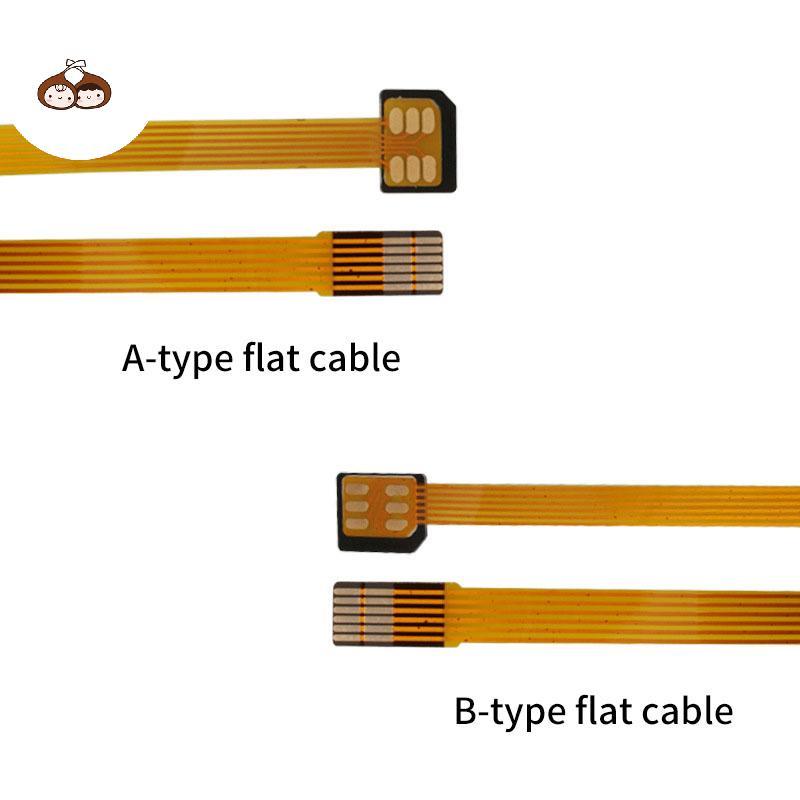 BEF Nano 4FF ซิมการ์ด Converter FPC สายต่อนาโน 4FF Micro 3FF มาตรฐาน 2FF ซิม Usim การ์ดอะแดปเตอร์สาย