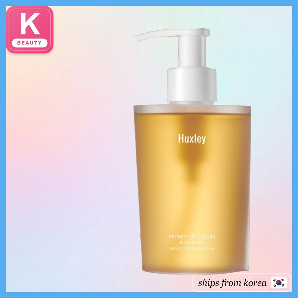 [huxley] Secret of Sahara Body Wash, Moroccan Gardener, 300ml, 1 ชิ้น / Korean Body Wash / Moroccan 