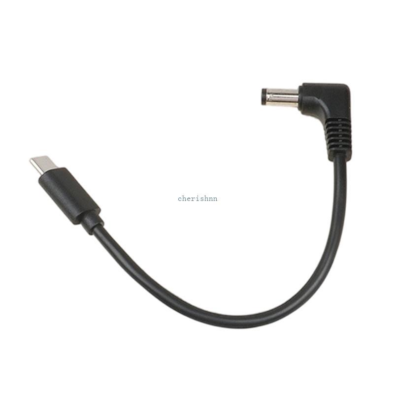 CH* สายไฟ USB C ถึง 12VDC มุมขวา 5 5X2 1 มม. สายเราเตอร์