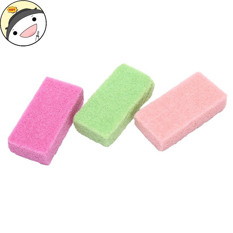 Lanf หินภูเขาไฟฟองน้ํา Exfoliate Foot Care ลบ Hard Dead Skin Feet Rasp EN