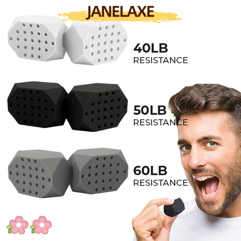 JANELAXE932JN Redefine Jawline Trainer, Anti-stress Facial Chew กัดกล้ามเนื้อ Jaw Exerciser, Facial 