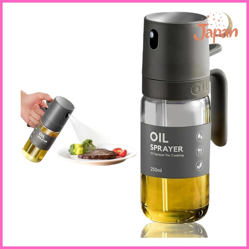 [Direct from Japan]Olive Oil Spray, Heat-Resistant Glass, Cooking Oil Spray, Oil Pot, Seasoning Disp
