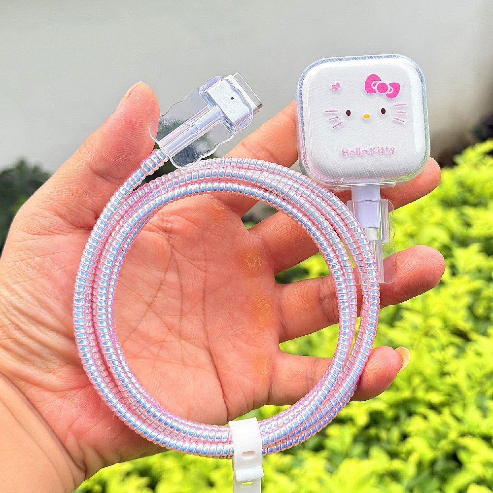 เหมาะสําหรับ Apple Notebook MacBook Air M5 40W Charger Case 30W 35W Data Cable Protective Case