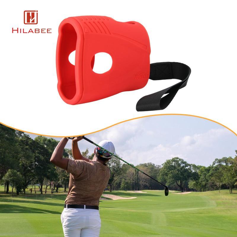 HILABEE Golf Rangefinder Silicone Case with Wrist Strap Golf Rangefinder Accessories Carry Case