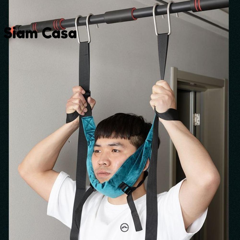 SIAM CASA สายพานดึงคอ, กระดูกสันหลังการแก้ไข การบำบัดยืดกล้ามเนื้อ ยืดคอห้อย, การบีบอัด อุปกรณ์พยุงก