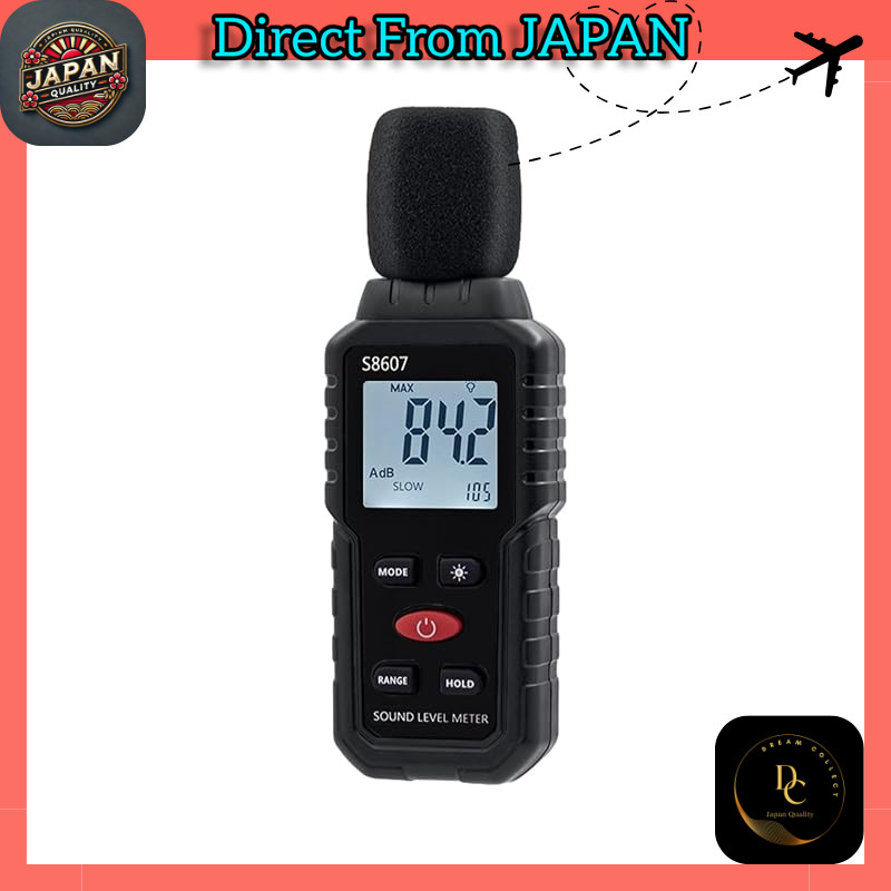 Mcbazel Digital Sound Level Meter — Compact Noise Meter, Low-Frequency Sound Measuring Instrument; M