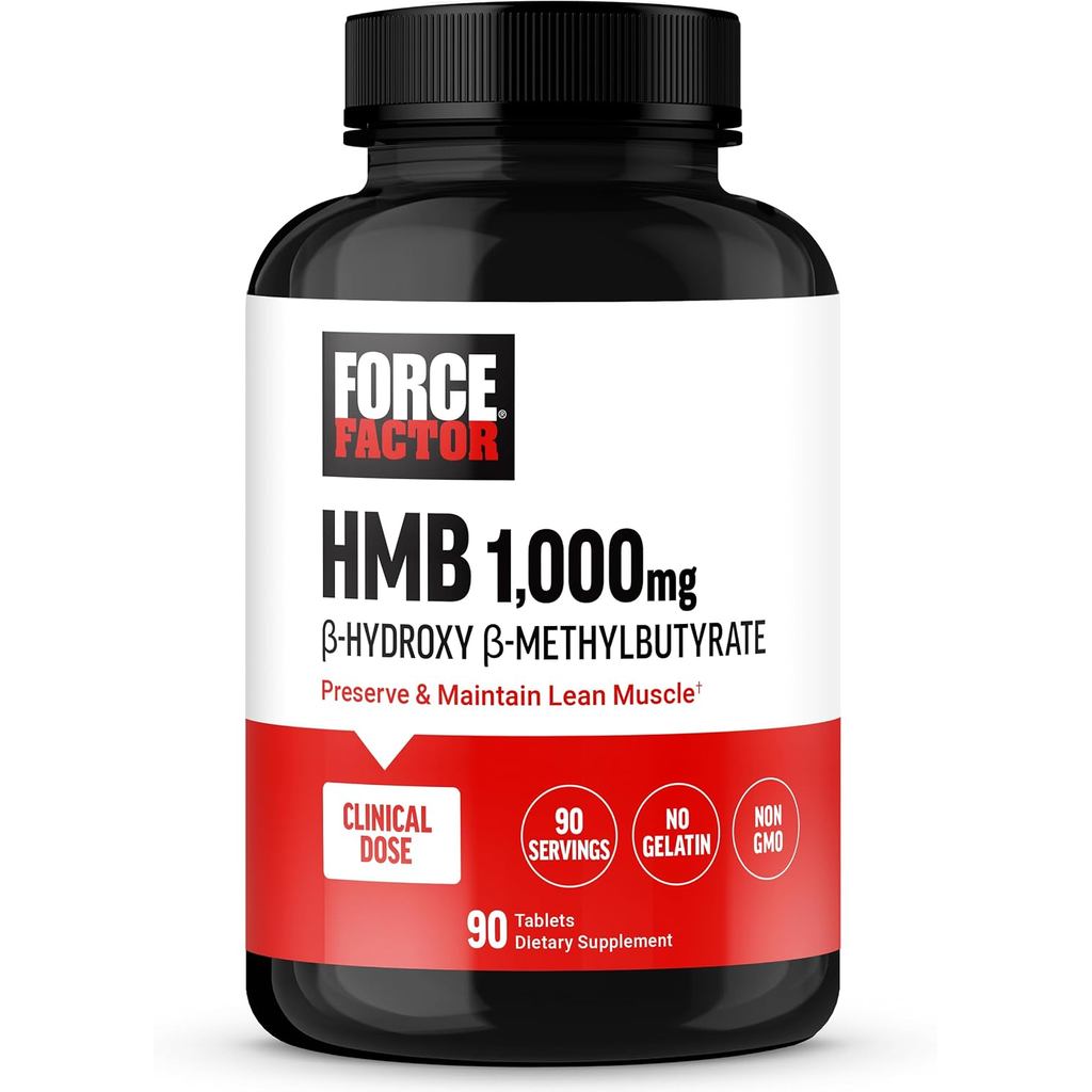 อาหารเสริม Force Factor HMB เพื่อรักษากล้ามเนื้อลีน