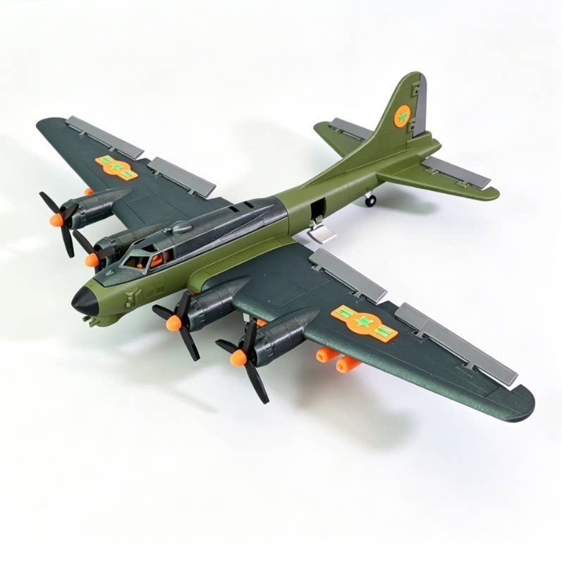 B17 Air Fortress Bomber รุ่น American World War II Bomber 3D การพิมพ์ประกอบเดสก์ท็อปตกแต่ง KGNF
