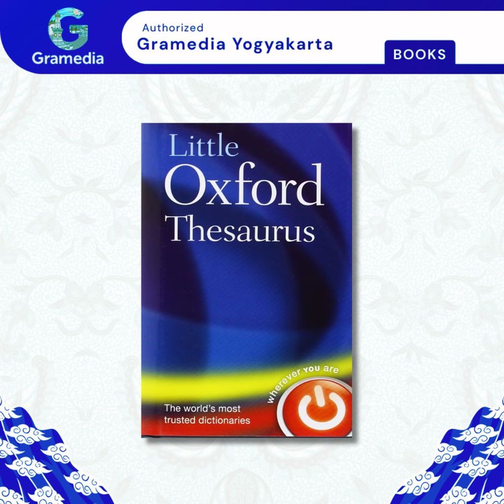 Gramedia Yogya - หนังสือนําเข้า Little Oxford Thesaurus (Oxford University Press)