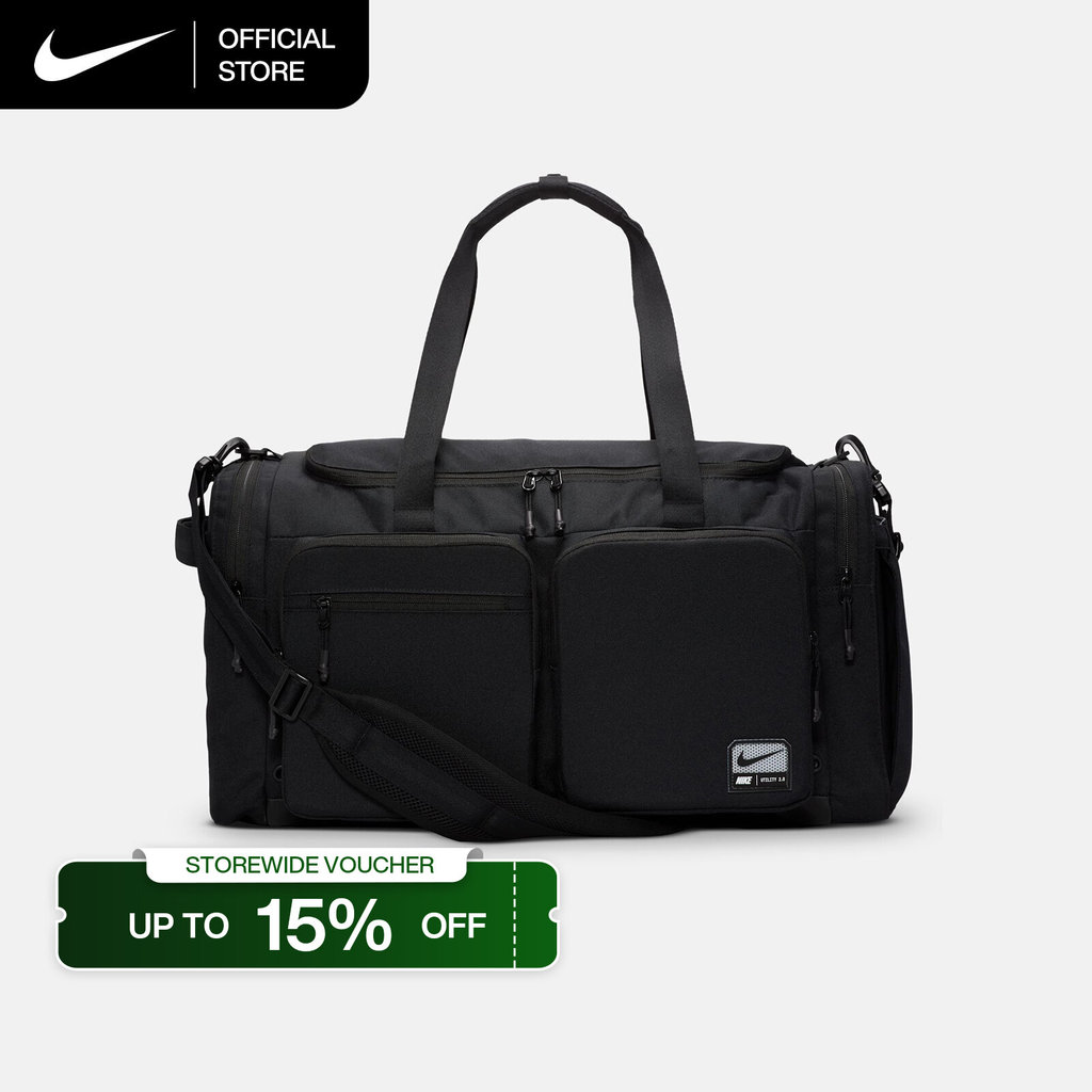 Nike Utility Power 2.0 Duffel Bag (Medium, 51L) - Black [FN4208-010]