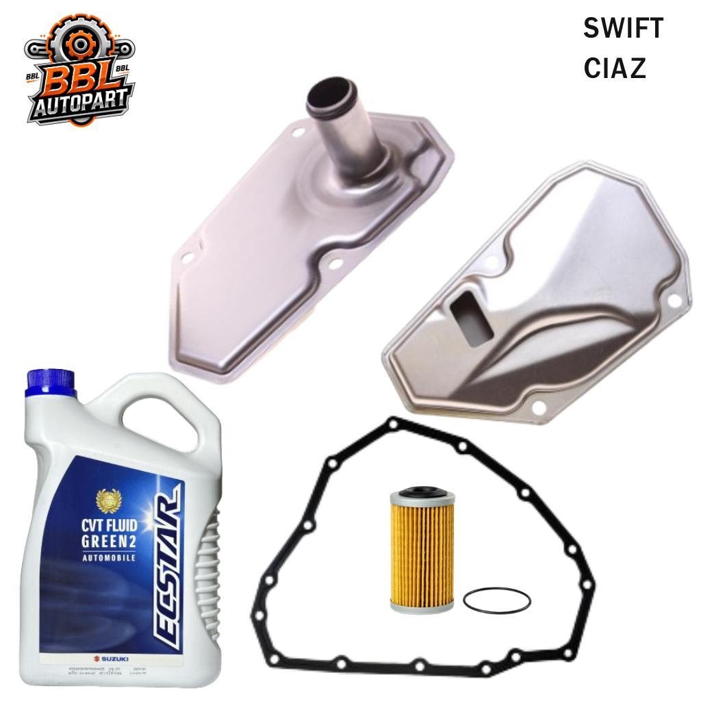 กรองเกียร์ออโต้ พร้อมเปลี่ยน Suzuki Swift,Ciaz น้ำมันเกียร์ ซูซูกิ CVT GREEN2