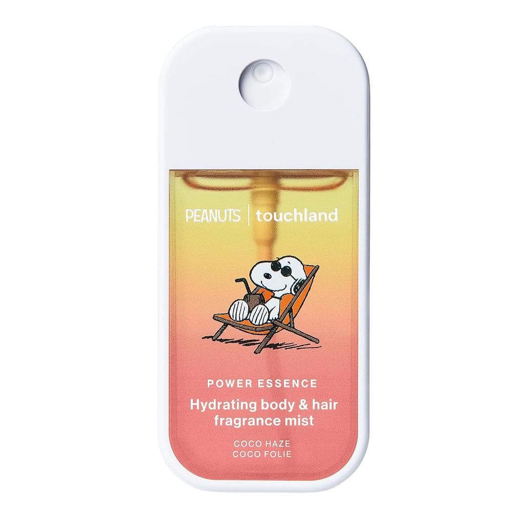 Touchland x Peanuts Body & Hair Hydrating Fragrance Mist Travel Size Q2WC
