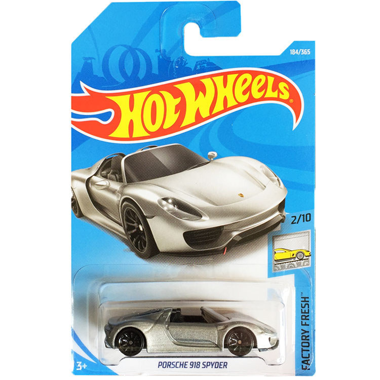 [คลังสินค้าพร้อม] HotWheels HotWheels PORSCHE 918 Convertible PORSCHE 918 SPYDER 2018-184 8H