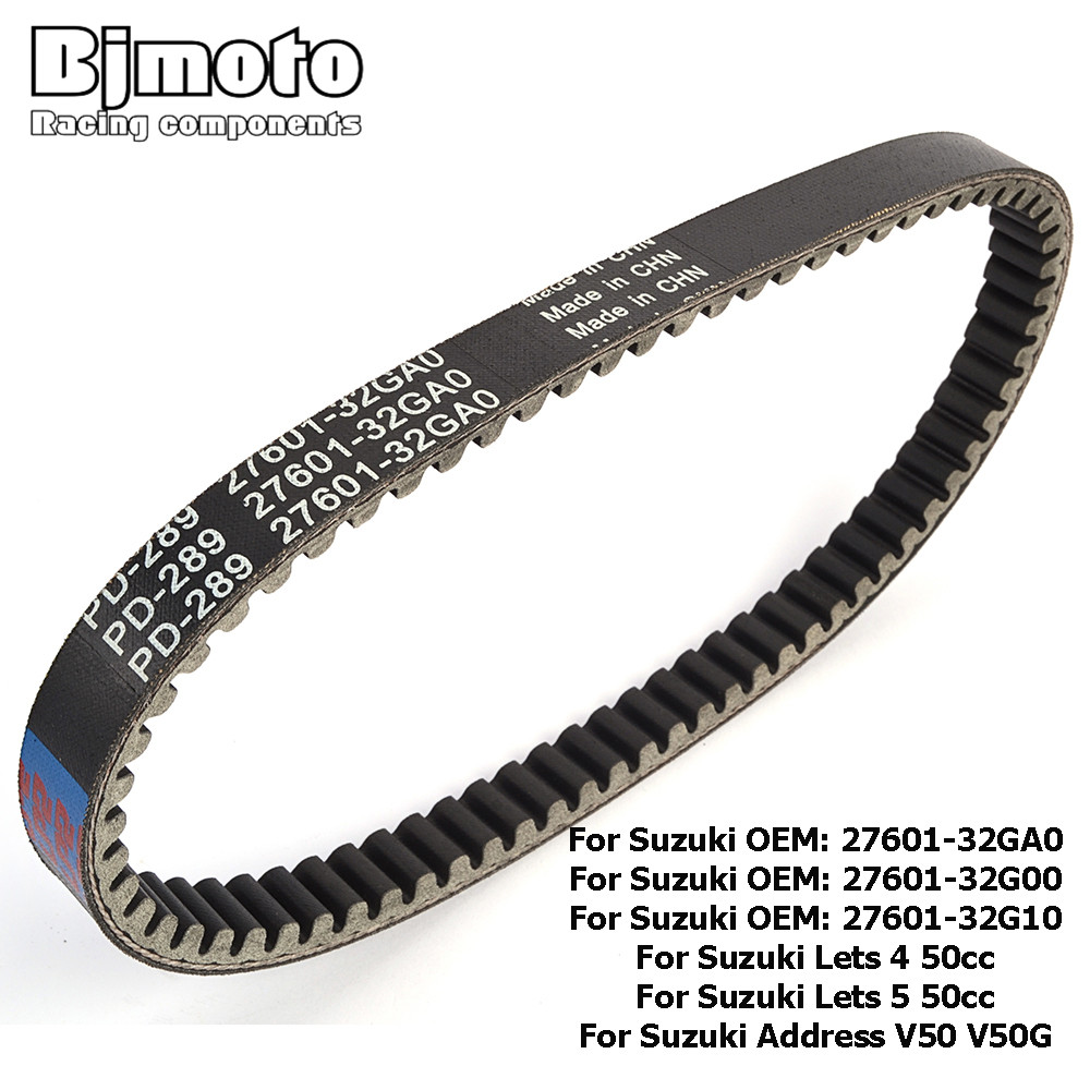 สายพานสําหรับ Suzuki Lets 4 5 50cc ที่อยู่ V50 V50G 27601-32GA0 27601-32G00 27601-32G10
